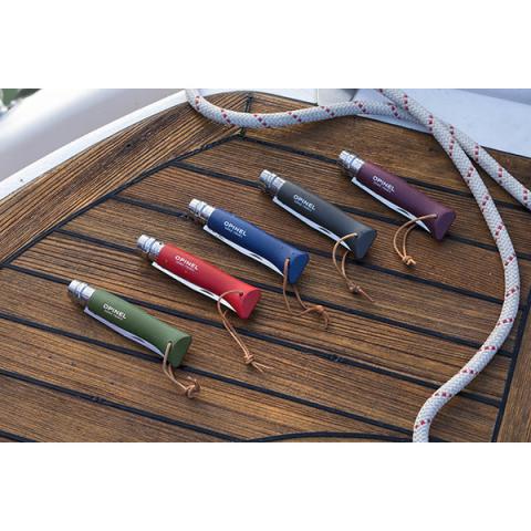 Couteau pliant N°08 baroudeur rouge 8,5 cm Opinel Couteau pliant N°08 baroudeur rouge 8,5 cm Opinel