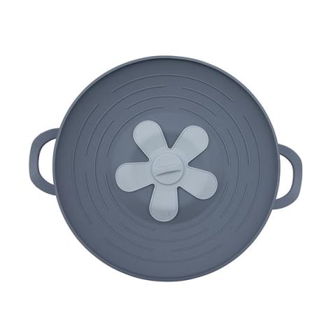 Couvercle anti-débordement silicone gris 26 cm Dotz Couvercle anti-débordement silicone gris 26 cm Dotz
