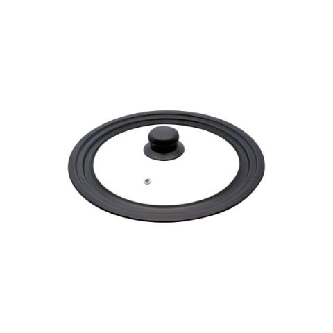 Couvercle de cuisson en verre et acier carbone pour poêles de 16/18/20 cm Elo Couvercle de cuisson en verre et acier carbone pour poêles de 16/18/20 cm Elo