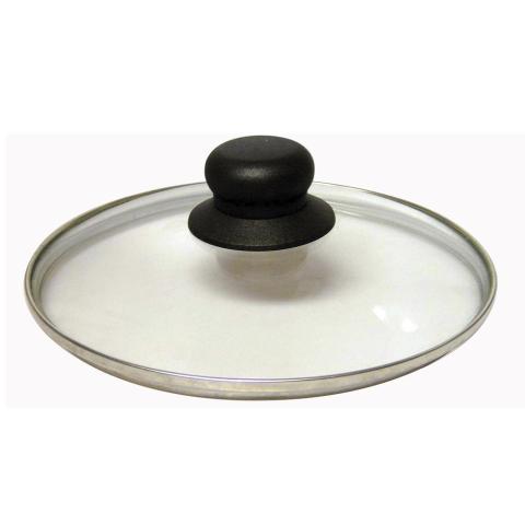 Couvercle verre 26 cm + bouton bakélite Baumalu Couvercle verre 26 cm + bouton bakélite Baumalu