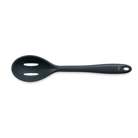 Cuillère de service ajourée 28 cm Tom noir Kela Cuillère de service ajourée 28 cm Tom noir Kela