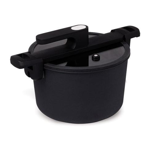 Cuiseur basse pression noir 6 L 24 cm Baumalu Cuiseur basse pression noir 6 L 24 cm Baumalu