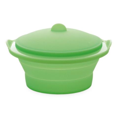 Cuit vapeur pliable en silicone 24 cm - 2,5 L Lékué