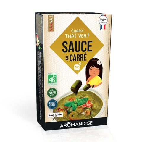 Curry Thaï vert en cube Aromandise