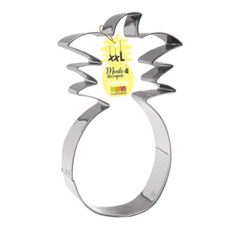 Découpoir XXL forme ananas inox Scrapcooking