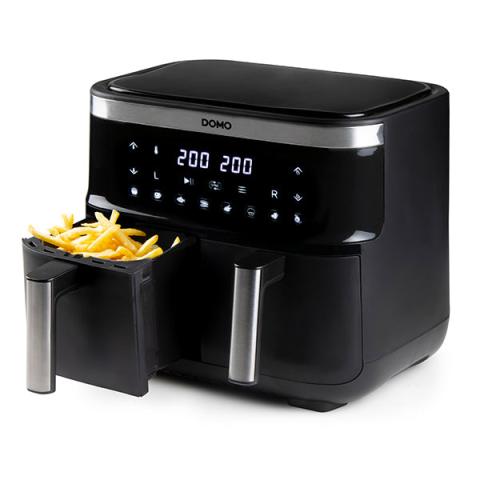 Déli Fryer double fry zone 2 x 4L Domo Déli Fryer double fry zone 2 x 4L Domo