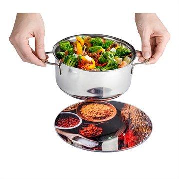 Dessous de plat en verre motif Epices Wenko by Maximex