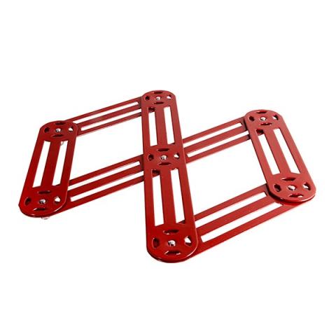 Dessous de plat extensible inox rouge Roger Orfèvre