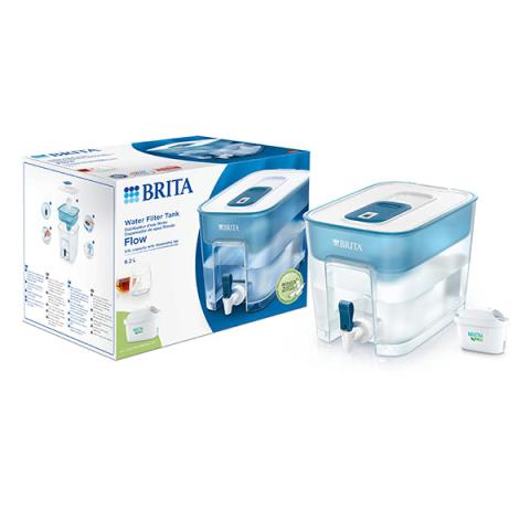Distributeur d'eau filtrée Flow 8,2 L et filtre Maxtra Pro Brita france Distributeur d'eau filtrée Flow 8,2 L et filtre Maxtra Pro Brita france