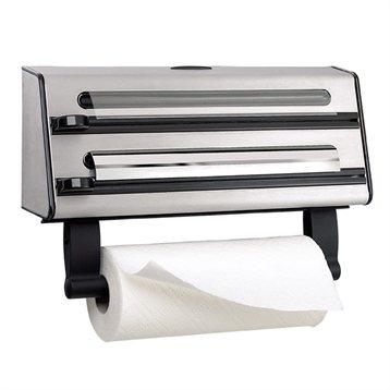 Distributeur triple inox Emsa