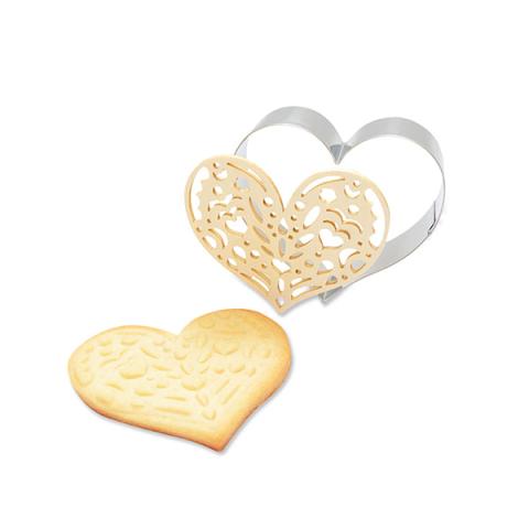 Emporte-pièce et embosseur Cœur Scrapcooking