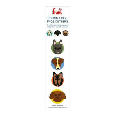 Emporte-pièce têtes de chien CakeSupplies
