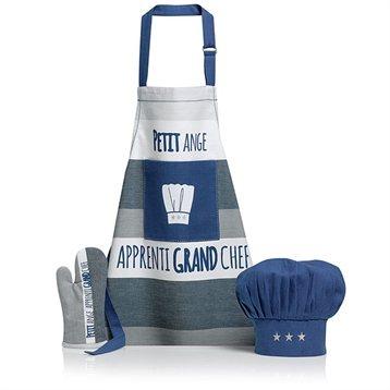 Ensemble tablier, gant et toque pour enfant Petit Ange Winkler Ensemble tablier, gant et toque pour enfant Petit Ange Winkler