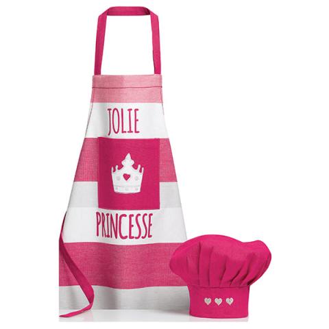 Ensemble tablier et toque pour enfant Sissi Winkler