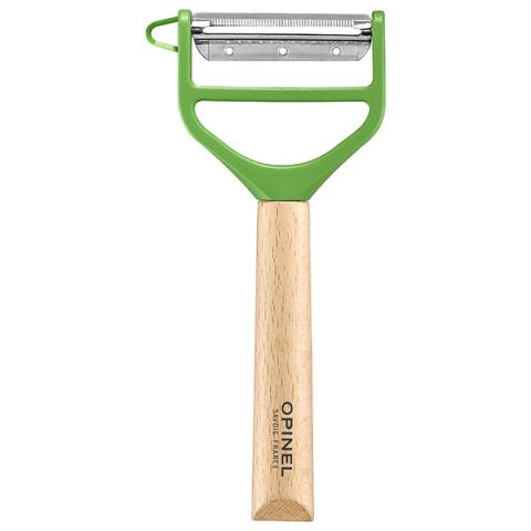 Eplucheur rasoir T DUO bois vert Opinel Eplucheur rasoir T DUO bois vert Opinel