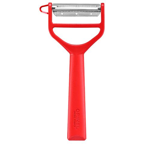 Eplucheur rasoir T DUO polymère rouge Opinel Eplucheur rasoir T DUO polymère rouge Opinel