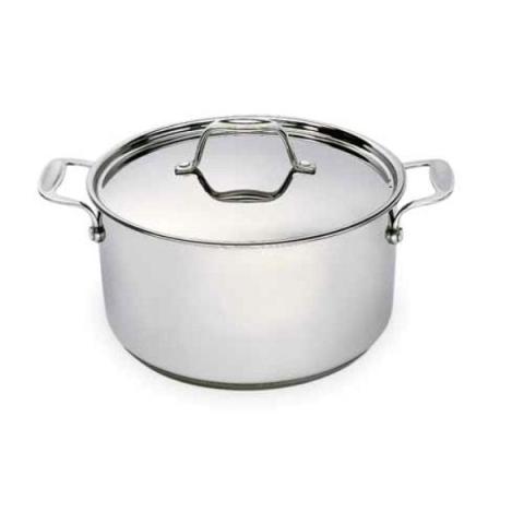 Faitout Chef inox avec couvercle 28 cm 8,5 L Beka