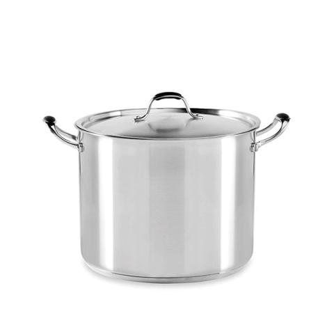 Faitout inox avec couvercle Excell'inox 28 cm 13,5 L Mathon