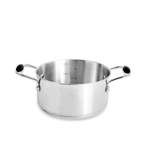 Faitout tout inox Excell'Inox 20 cm 3 L Mathon Faitout tout inox Excell'Inox 20 cm 3 L Mathon