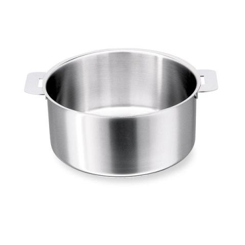Faitout inox Mutine sans manche 22 cm 4 L Cristel Faitout inox Mutine sans manche 22 cm 4 L Cristel