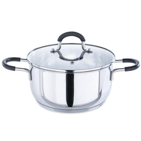 Faitout inox Rapid Cook avec couvercle 20 cm 3,1 L Mathon Faitout inox Rapid Cook avec couvercle 20 cm 3,1 L Mathon