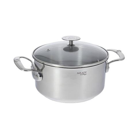 Faitout Milady acier inoxydable 20 cm De Buyer Faitout Milady acier inoxydable 20 cm De Buyer