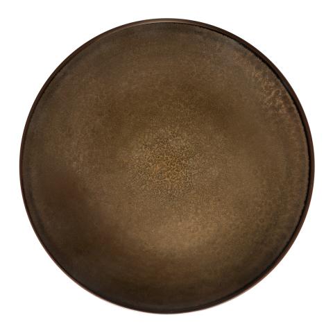 Feeling Bronze - Assiette plate 26.5 cm (lot de 6) Médard de Noblat