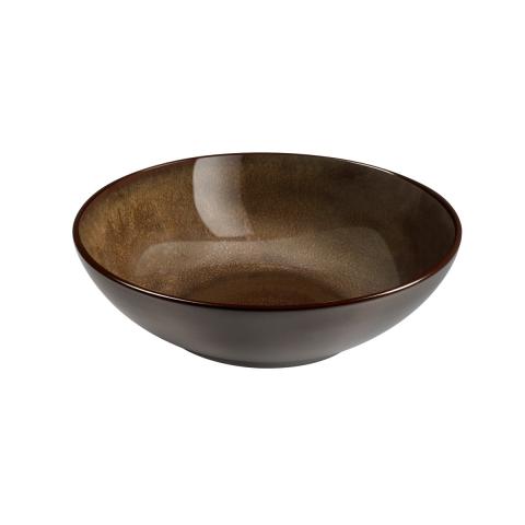 Feeling Bronze - Assiette salade et pâtes 18 cm (lot de 6) Médard de Noblat