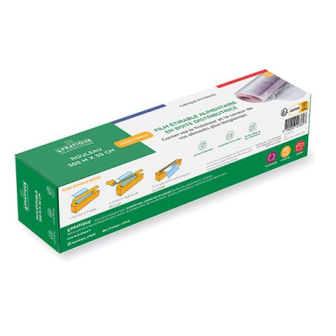 Film alimentaire étirable PRO 300 m x 30 cm Le Pratique Film alimentaire étirable PRO 300 m x 30 cm Le Pratique