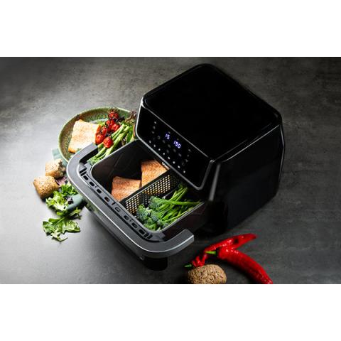 Friteuse à air Deli-Fryer 10L 1800W DO544FR Domo Friteuse à air Deli-Fryer 10L 1800W DO544FR Domo