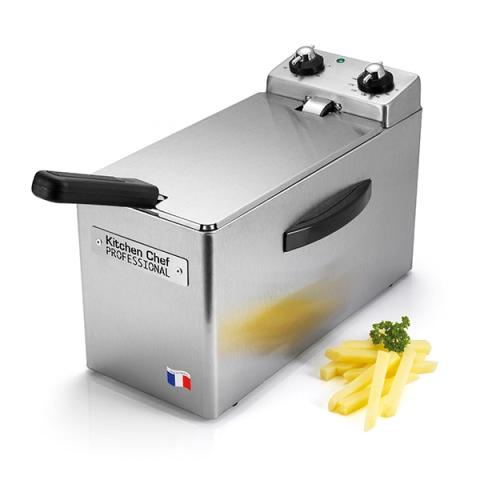 Friteuse professionnelle 4 L 3200 W KCFR4L Kitchen Chef Professional