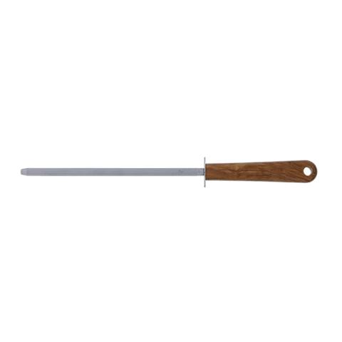 Fusil à aiguiser bois d'olivier mèche 20 cm Mathon Fusil à aiguiser bois d'olivier mèche 20 cm Mathon