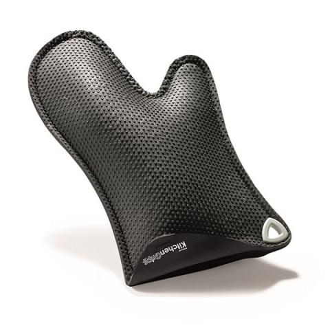 Gant à four anti adhérent noir Grande Taille
