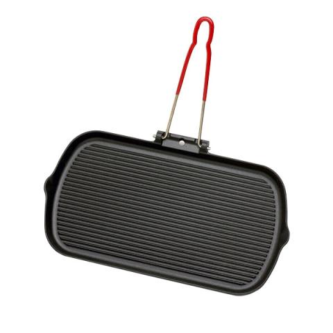 Grill rectangle manche amovible 37,5 cm Invicta
