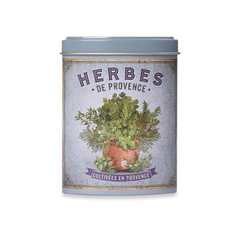 Herbes de Provence avec boite verseuse en métal