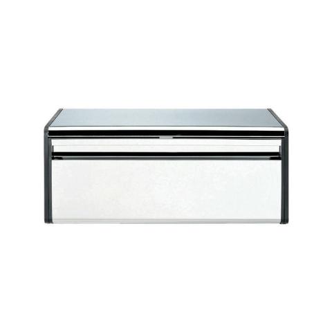 Huche à pain carré, tôle d'acier, brillant (16 34 63) - Brabantia