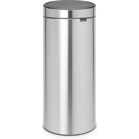 Jamais utilise] Brabantia Brabantia Touch Bin Bin - 30 l - Acier mat