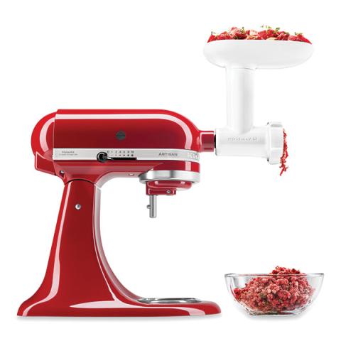 Kit 3 accessoires Passoire à fruit et légume, tranche râpe et hachoir 5KSMFPPC Kitchenaid