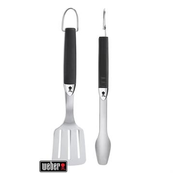 Kit de 2 ustensiles Premium en acier inoxydable Weber Kit de 2 ustensiles Premium en acier inoxydable Weber