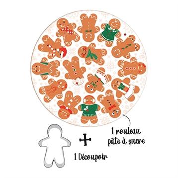 Kit Easy Biscuits bonhomme en pain d’épices Scrapcooking Kit Easy Biscuits bonhomme en pain d’épices Scrapcooking