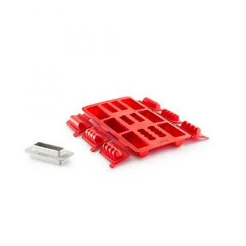 Kit mini bûches rondes silicone platinium Lekue Kit mini bûches rondes silicone platinium Lekue