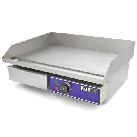 KuKoo Plaque de Cuisson Professionnelle Inox de 50cm Kukoo KuKoo Plaque de Cuisson Professionnelle Inox de 50cm Kukoo