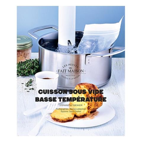 Livre Cuisson sous-vide basse température Les petits Fait Maison Hachette pratique