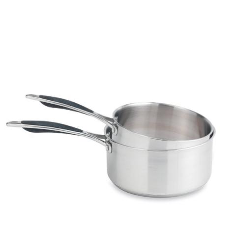 Lot 2 casseroles inox Excell'Inox 16 et 20 cm Mathon Lot 2 casseroles inox Excell'Inox 16 et 20 cm Mathon
