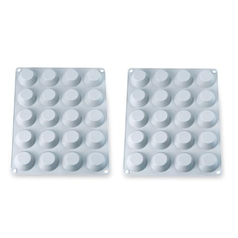 Lot de 2 Flexi'plaques 20 mini-tartelettes Mathon Lot de 2 Flexi'plaques 20 mini-tartelettes Mathon