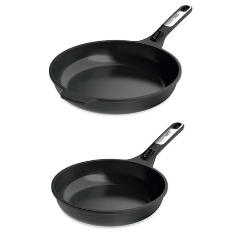 Lot 2 poêles antiadhérentes aluminium Phantom manche amovible 24 et 28 cm  Berghoff