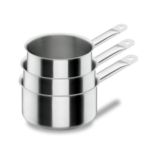 Lot 3 casseroles 12 14 16 cm Chef classic Lacor