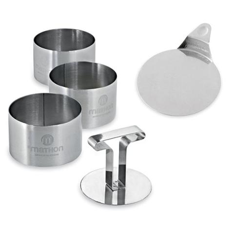 Lot de 3 Cercles et poussoir + support pour cercle Lot de 3 Cercles et poussoir + support pour cercle
