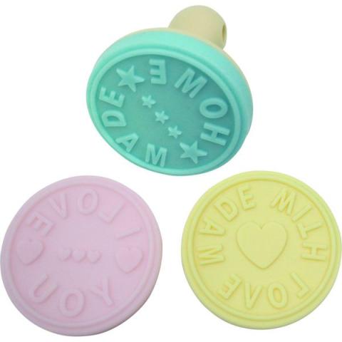 Lot de 3 tampons à pâtisserie pour biscuits Zenker Lot de 3 tampons à pâtisserie pour biscuits Zenker