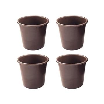 Lot de 4 moules à babas ronds 6 cm Gobel